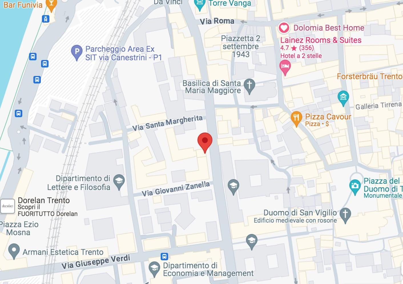 Casa Rosmini Rooms, Dolomia Best Home Trento Ngoại thất bức ảnh